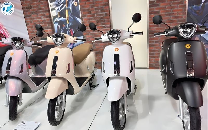 Các mẫu xe Yadea hướng tới phong cách trẻ trung, thanh lịch